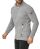 Red Bridge Mens cardigan with stand-up collar Basic Luxury