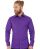 Red Bridge Herren Basic Design Slim Fit Langarm Hemd Violet M