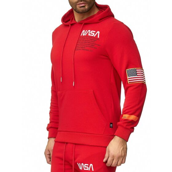 Red Bridge Herren Kapuzenpullover Hoodie Sweatshirt NASA