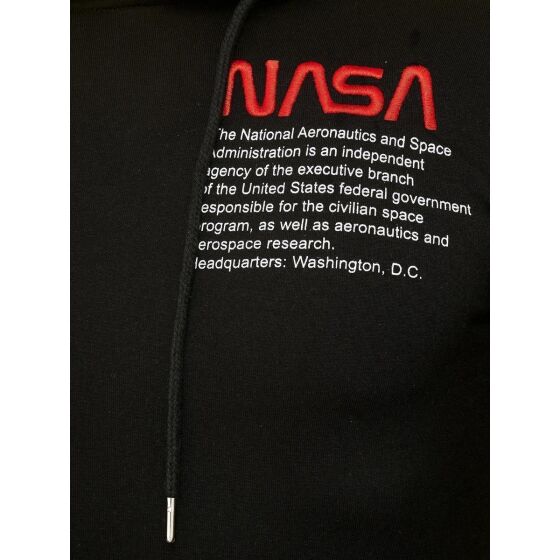Red Bridge Mens Hooded Pullover Hoodie Sweatshirt NASA