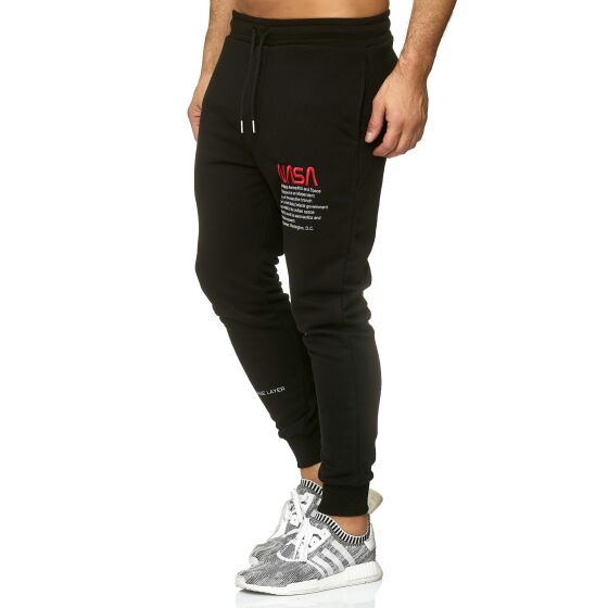 Red Bridge Herren Sweat Pants Jogginghose NASA Schwarz XXL