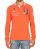 Red Bridge Mens Slim-Fit Longsleeve Polo Shirt Long Sleeve Shirt Collar Logo Print Cotton