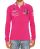 Red Bridge Mens Slim-Fit Longsleeve Polo Shirt Long Sleeve Shirt Collar Logo Print Cotton