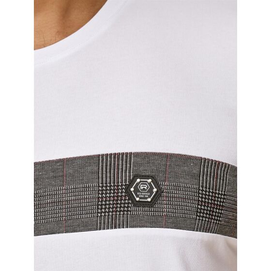 Red Bridge Herren T-Shirt Slim-Fit Luxury Ribbon