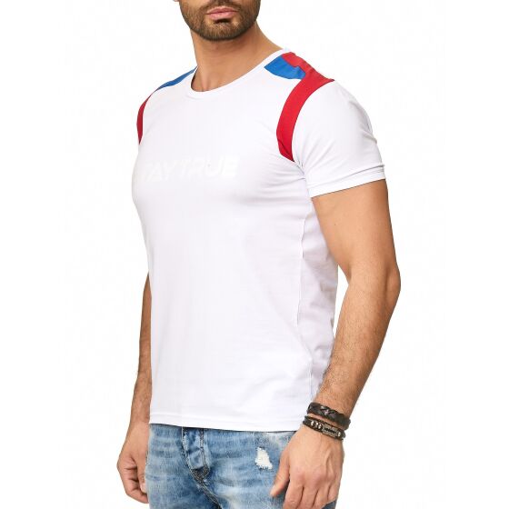 Red Bridge Herren T-Shirt Stay True Print Striped