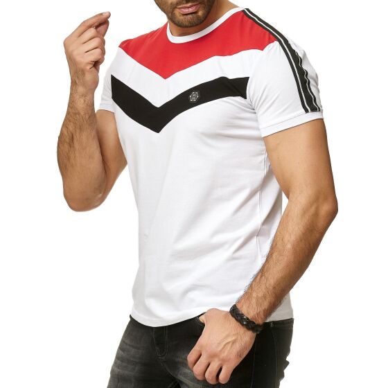 Red Bridge Mens Veni Vidi Vici Round Neck T-Shirt