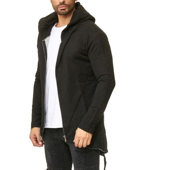 Red Bridge Mens sweatshirt oversized pullover hoodie hoodie black