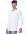 Red Bridge Herren V-Design Ripped Sweatshirt Longsleeve Pullover weiss