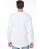 Red Bridge Mens V-Design Ripped Sweatshirt Longsleeve Pullover White