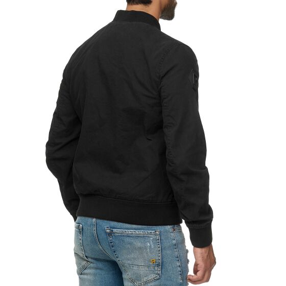 Red Bridge Mens Jacket Transition Jacket Bomber Jacket College Jacket Basic Black L