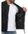 Softshell Übergangsjacke Collegejacke Basic Schwarz L