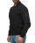 Softshell Übergangsjacke Collegejacke Basic Schwarz L