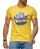 Red Bridge Herren T-Shirt Abstract NASA Vincent Van Gogh Round Neck Gelb S