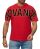 Red Bridge Mens T-Shirt ADVANCE Velor Wide Cut Shirt