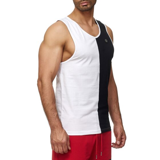 Red Bridge Herren Tank Top Sheer Half T-Shirt