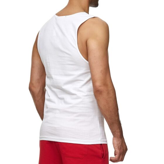 Red Bridge Herren Tank Top Sheer Half T-Shirt