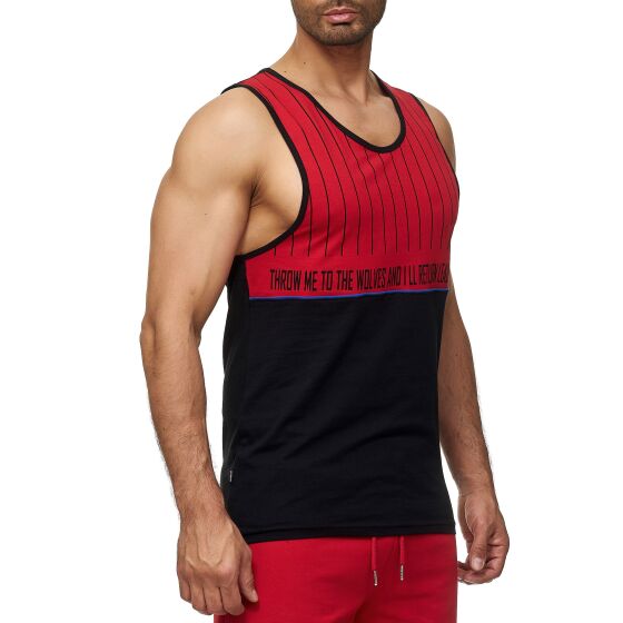 Red Bridge Mens Tank Top Leader T-Shirt