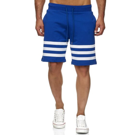 Red Bridge Herren Short Kurze Hose Capri Sweatpants Jogginghose Striped