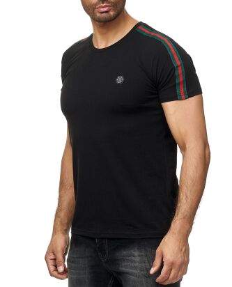 Red Bridge Mens T-Shirt Luxury Line Short Sleeve Shirt