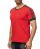 Red Bridge Herren T-Shirt Contrast Luxury Line Kurzarm Shirt