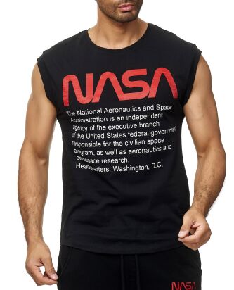 Red Bridge Herren Tank Top T-Shirt NASA Logo USA...