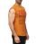 Red Bridge Mens Tank Top T-Shirt NASA Logo USA Sleeveless Orange S