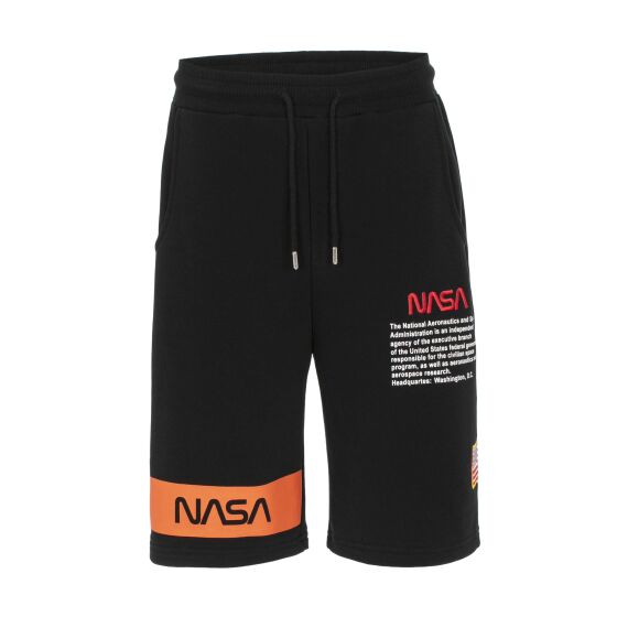 Red Bridge Herren Shorts Kurze Hose Capri Sweat Pants Jogginghose NASA Logo USA