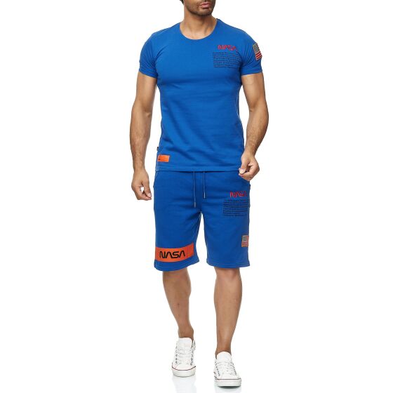 Red Bridge Herren T-Shirt - Shorts Kurze Hose Set Sweat Pants