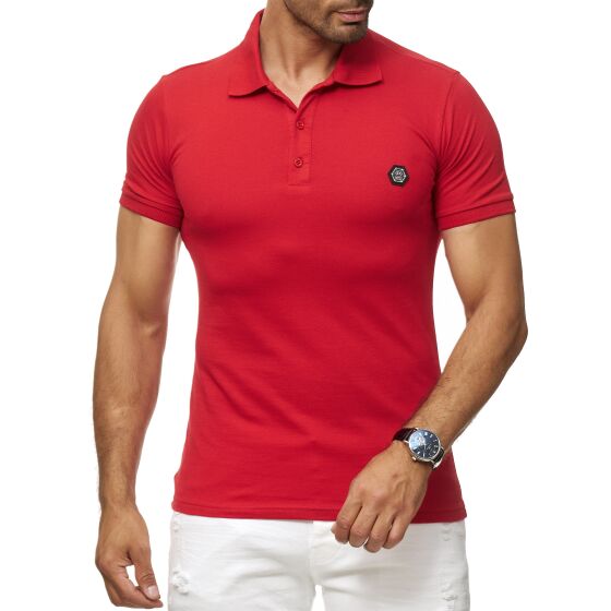 Red Bridge Men Polo Basic Polo T-Shirt Short Sleeve Cotton