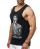 Red Bridge Mens Tank Top Growing Old is Not for Sissies Tattoo Sleeveless Black S