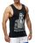 Red Bridge Mens Tank Top Growing Old is Not for Sissies Tattoo Sleeveless Black S