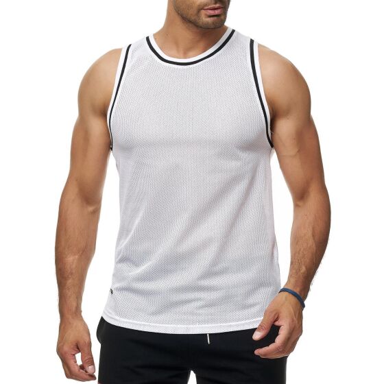 Red Bridge Mens Tank Top Mesh Fresh Air Sleeveless