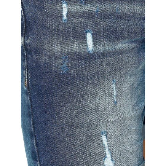 Red Bridge Herren Jeans Shorts Kurze Hose Denim Fade Blau W30