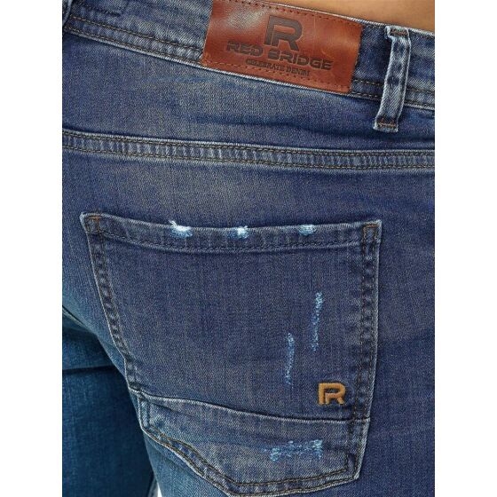 Red Bridge Mens Jeans Shorts Shorts Denim Fade Blue W30