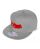 Red Bridge Unisex Türkiye Cap Snapback Embroidered Light Gray One Size