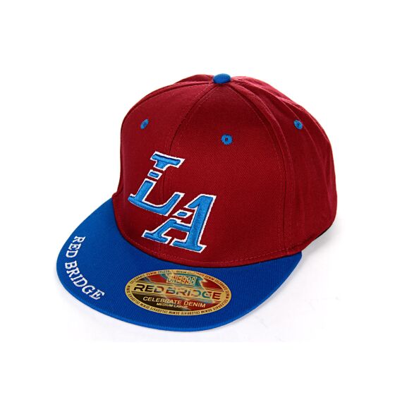 Red Bridge Unisex LA Los Angeles Cap Snapback Embroidered