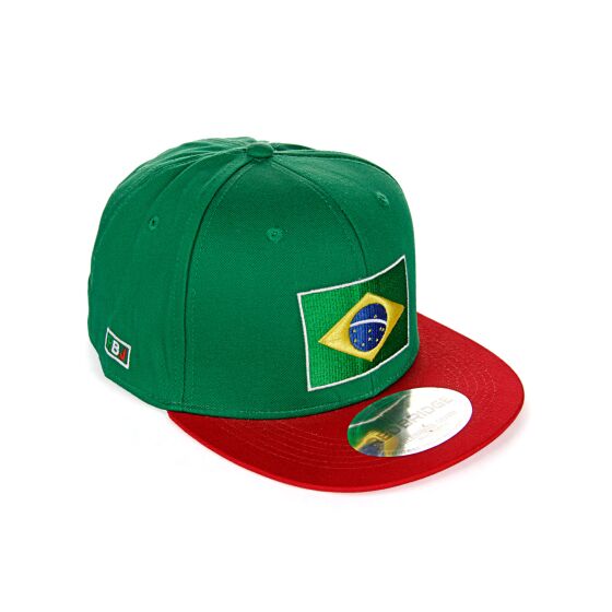 Red Bridge Unisex Brasil Cap Snapback Embroidered