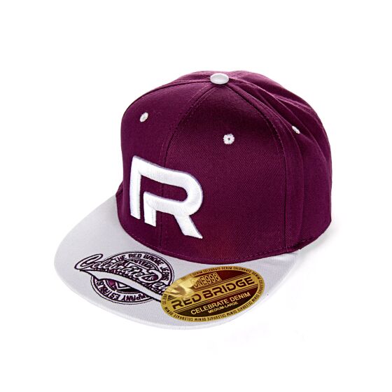 Red Bridge Unisex R-Logo Snapback Cap Signature Bestickt