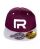 Red Bridge Unisex R-Logo Snapback Cap Signature Bestickt Violet-Weiß One Size
