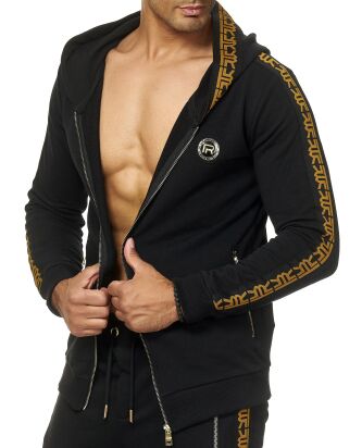 Red Bridge Mens sweat jacket hoodie zipper R-Logo Premium...