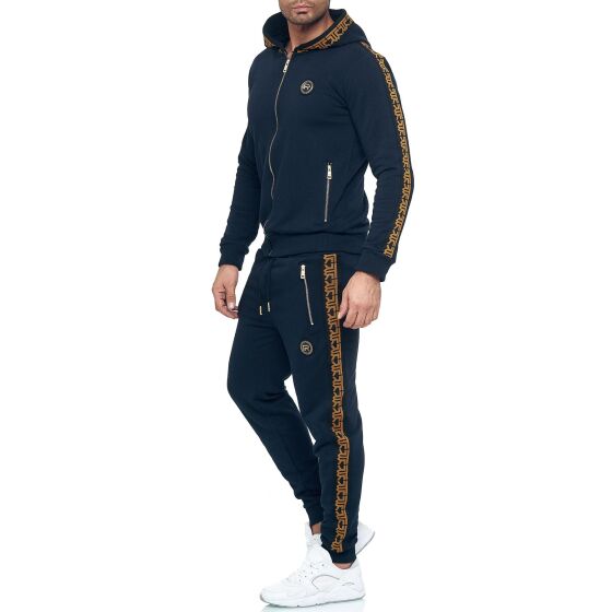 Red Bridge Herren Jogginganzug Sweat Suit Set Jacke Hose