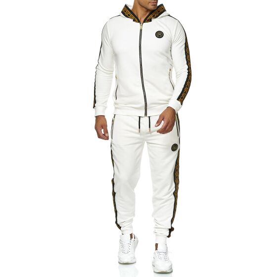 Red Bridge Herren Jogginganzug Sweat Suit Set Jacke Hose