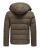 Red Bridge Mens Jacket Quilted Jacket Bubble Winter Jacket