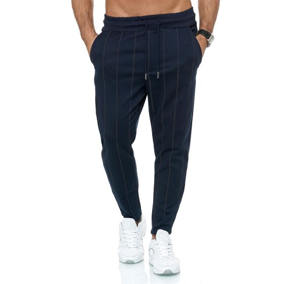 Red Bridge Mens Sweatpants Jogger Trousers Sweat-Pants Striped