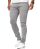 Red Bridge Mens Jeans Trousers Slim-Fit Drainpipe Jeans Denim Colored Gray W38 L32