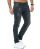 Red Bridge Mens Slim Fit Distressed Faded Shiny Jeans