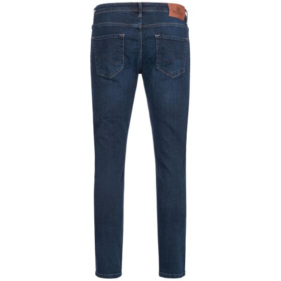 Red Bridge Mens Jeans Trousers Slim Fit Denim Stonewashed Arena Blue-Black W29 L32