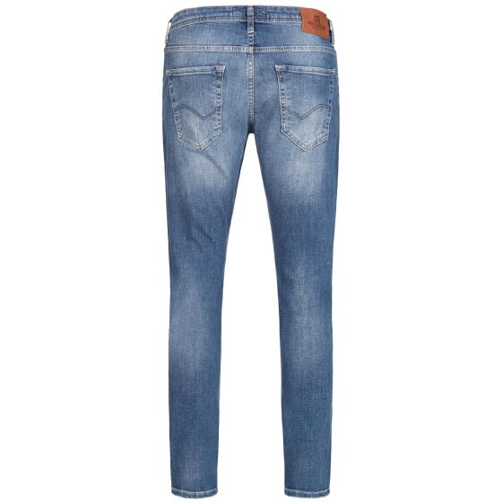 Red Bridge Herren Jeans Hose Slim-Fit Distressed Faded Wave