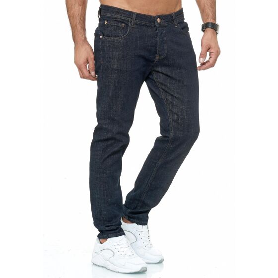 Red Bridge Mens Jeans Trousers Slim-Fit Street Heat Blue W38 L34