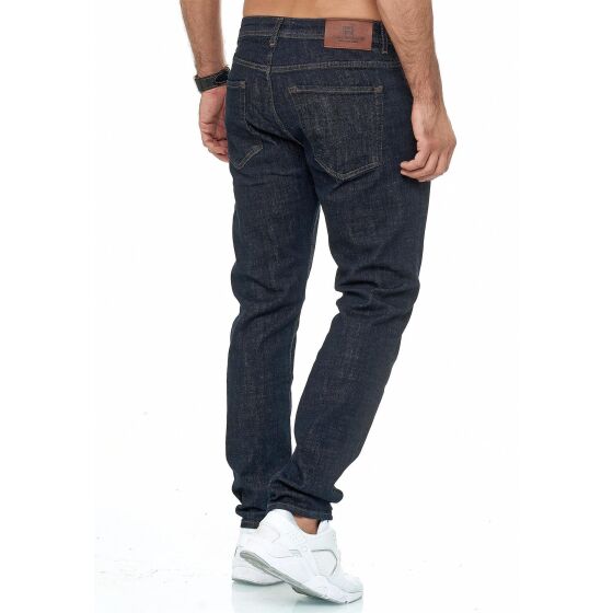 Red Bridge Mens Jeans Trousers Slim-Fit Street Heat Blue W38 L34